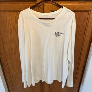 Tecovas Cream Long Sleeve Shirt